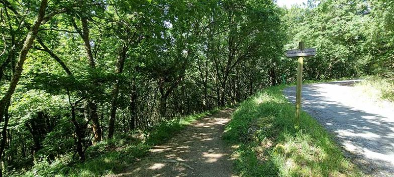 Fervenza de Augacaída y Castro de Marce