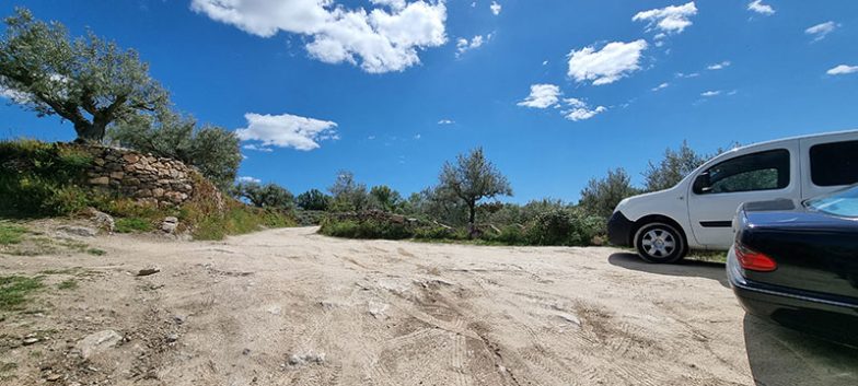 Aparcamiento he inicio de la ruta del pozo de los Humos