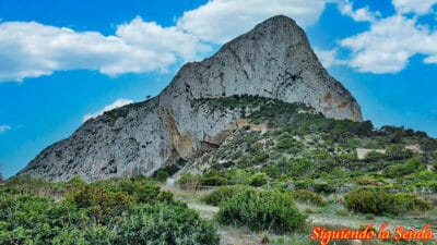Parque natural del peñón de Ifach en Calpe