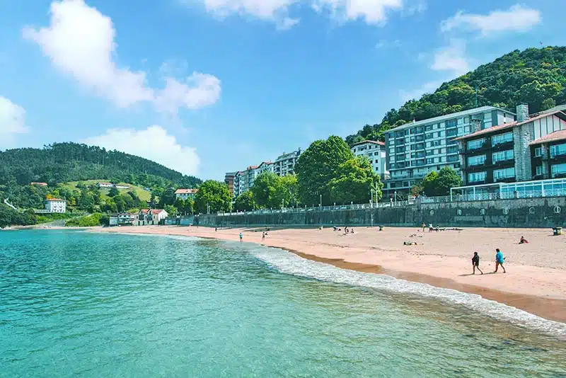 Playa de Isuntza en Lekeitio