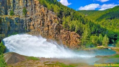 Montanejos-mirador Monte la Copa-aliviadero-chorro-cueva Negra-fuente de los baños