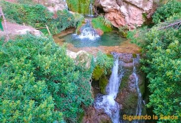 Ruta las fuentes, desde el balneario de Manzanera a la fuente del gavilán.