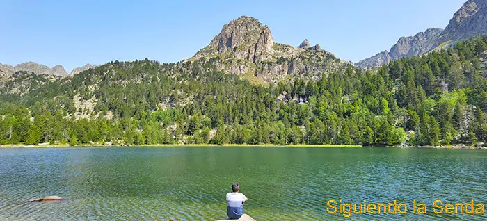 Ruta lagos de San Mauricio. Estany de la Ratera.