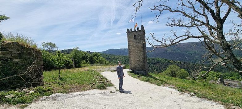 Fervenza de Augacaída y Castro de Marce