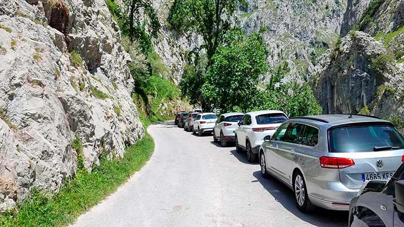 ruta a Bulnes desde Poncebos