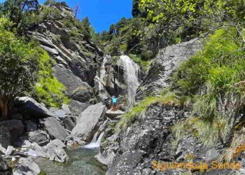 Cascada el Salto en Sallent de Gállego