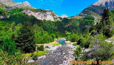 Río Ara, en el valle de Bujaruelo en dirección al Valle de Otal.