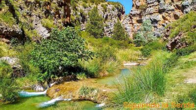 Ruta de los estrechos del rio Ebron - El Cuervo - Cascada de Calicanto