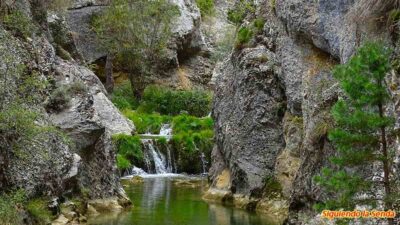 Ruta del Barranco de la hoz en Calomarde