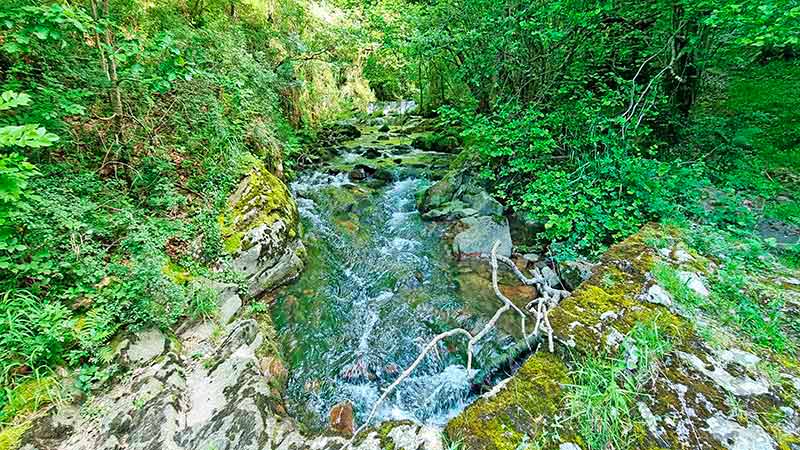 Ruta por el río Irbienza