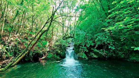 ruta por el río Irbienza